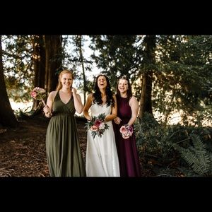 Lulus Olive Green Maxi Dress